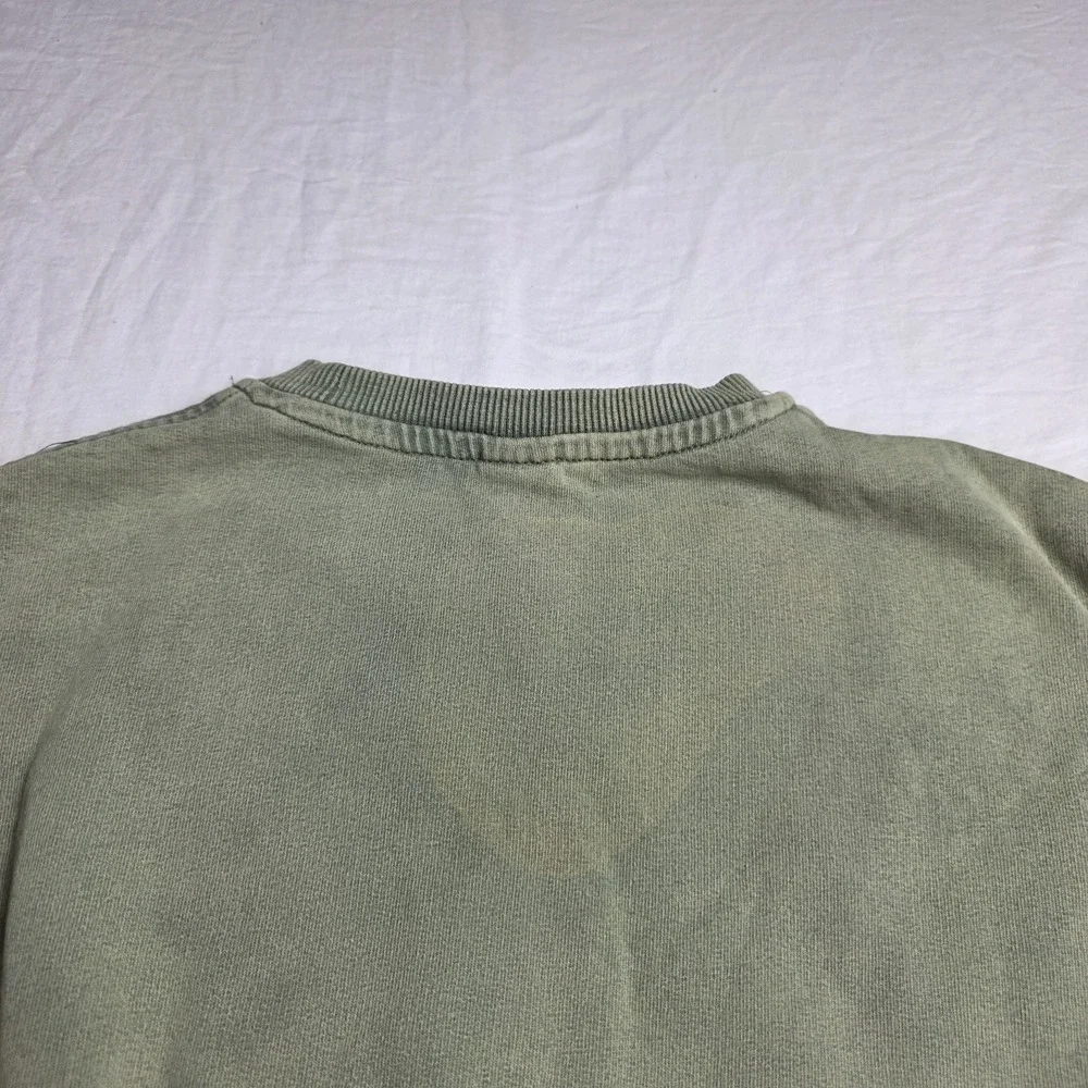 Pacsun women's sweatshirt colorado Springs Washed discoloration small green